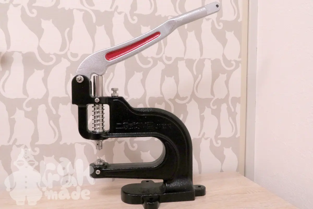 中島鞄工房二段式ハンドプレスSM型